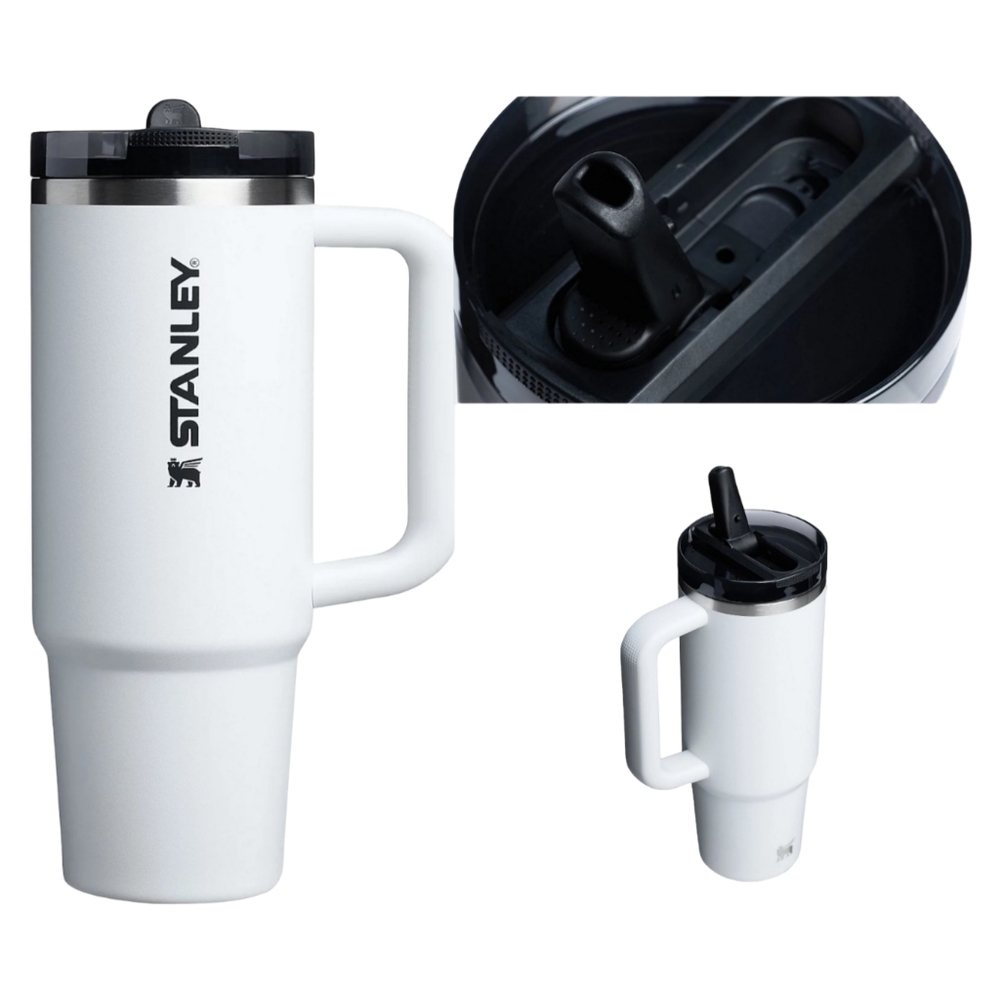 Stanley 30oz Quencher ProTour Flip Straw Tumbler "Chalk"  New